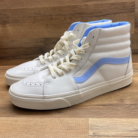 LEATHER VANS SK8 HI BRAND π₯ NEW - Picture 2 of 9